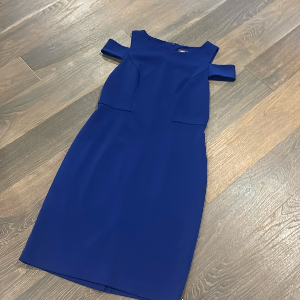 Vince Camino, royal blue shift dress size 10